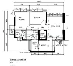 Blk 20 Teban Vista (Jurong East), HDB 3 Rooms #582964361